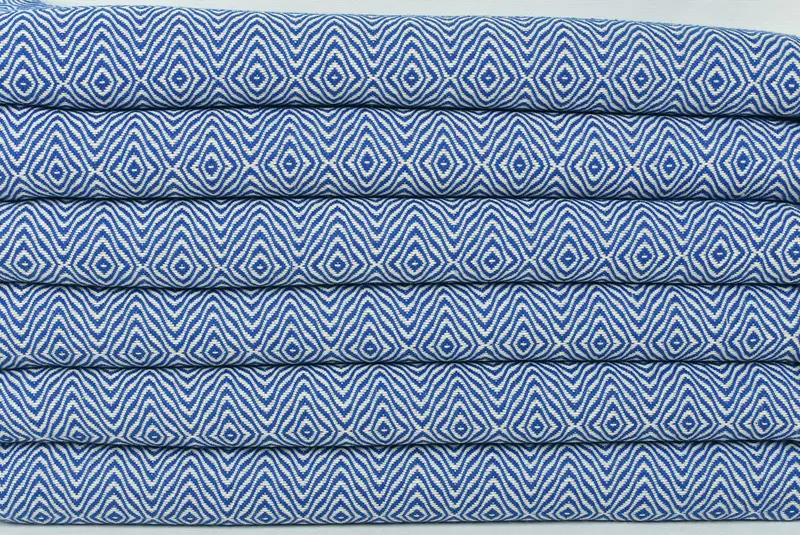 Gift Boxes Towel, Wedding Anniversary Gift, Soft towel, 70x40 Cotton Zigzag Diamond Towel, Bachelor Towel, Bridal Shower Gift, Turkish hand towel - 2