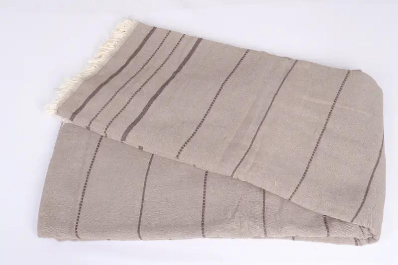 Turkish Bedspread, 100x80 Cotton Striped Towel, Woven Blanket, Christmas Tablecloth, Shower Curtain, Gift For Him, Decorative Blanket, Throw Blanket - 6