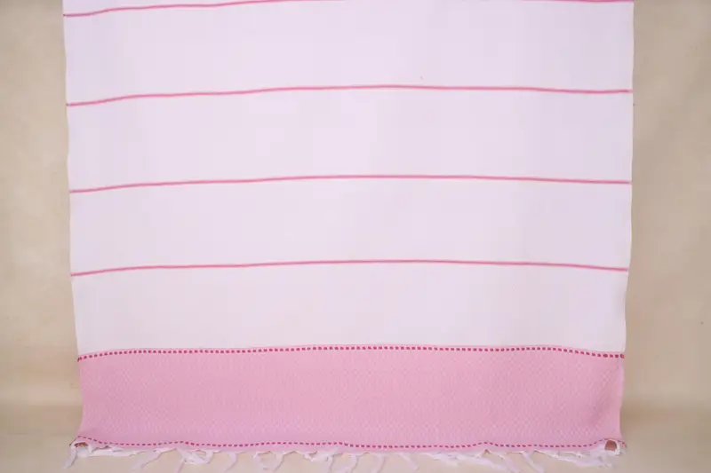Custom Towel, Wedding Hand Made Gift, 70x40 Cotton Striped Towel, Bath towel, Turkish Towel Beach, Personalized Bridesmaid Beach Towel, Bride Gift - 6