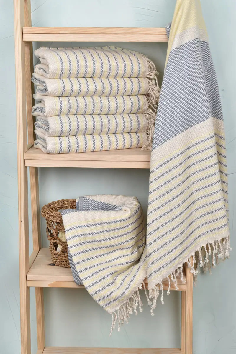 Spa Gift Towel, Maid Of Honor Gift, Bachelorette Party Favors, Fouta towel, Beach Towel Bulk, 70x40 Cotton Geometric Towel, Bulk Order Towel - 3