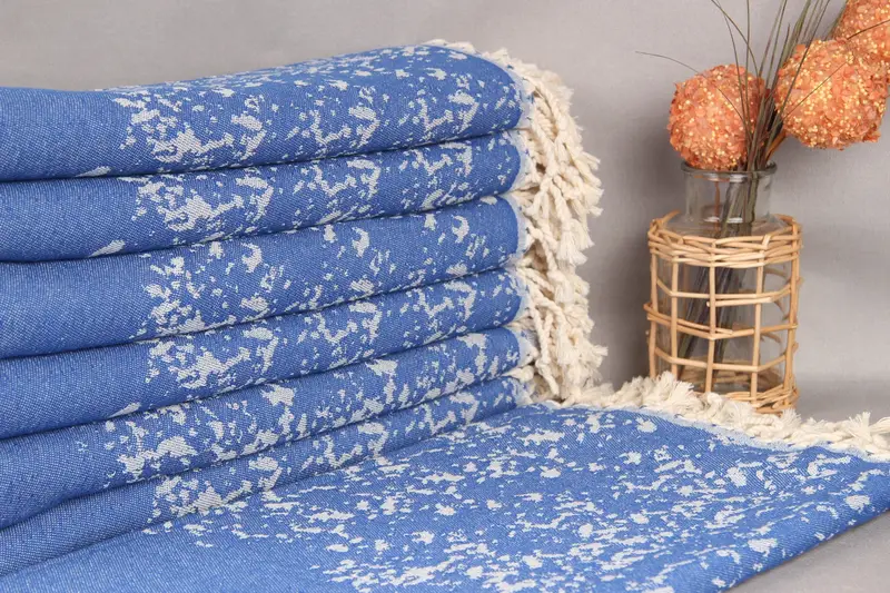 Towel With Name, Baby Boy Gift, Bachelorette Party Decorations, Custom Wedding Gifts, 70x40 Cotton Carretta Patterned Towel, Turkish hand towel - 2