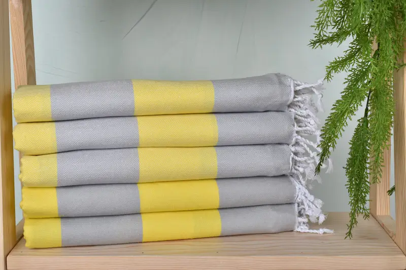 Bridal Shower Favor, Monogrammed Beach Towel, Personalized Towel, Personalized Wedding Gift, 70x40 Cotton Striped Towel, Turkish Beach Towel Bulk - 2