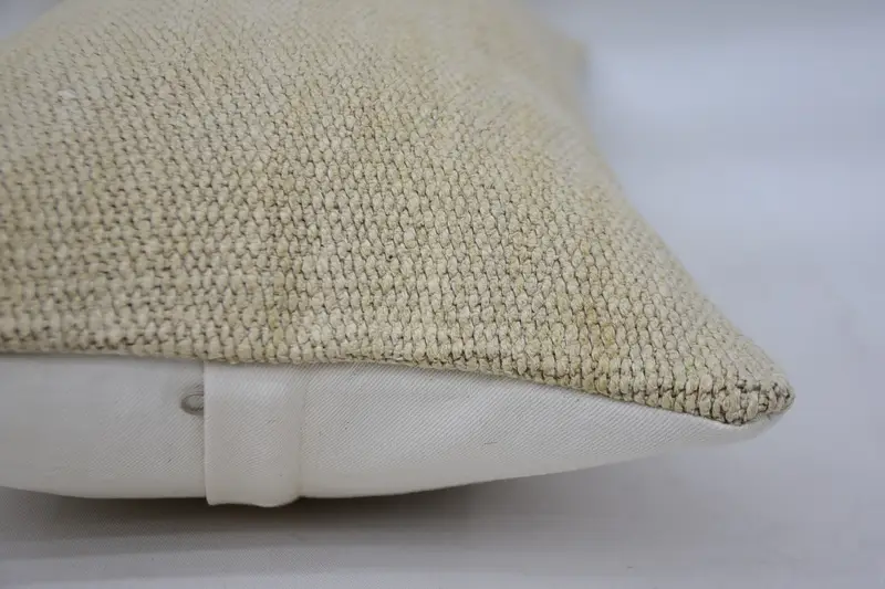 Pillow, Pillow for Sofa, One Of A Kind Pillow Case, Turkish Pillow, Boho Chic Cushion, 12x20 Beige Cushion, Ethnic Pillow, Home Decor Pillow - 5