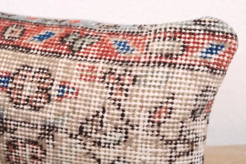 Turkish Pillow, 8x16 Beige Cushion Cover, Cushion, Interior Designer Pillow, Authentic Cushion Cover, Bed Cushion Case, Throw Kilim Pillow - 5