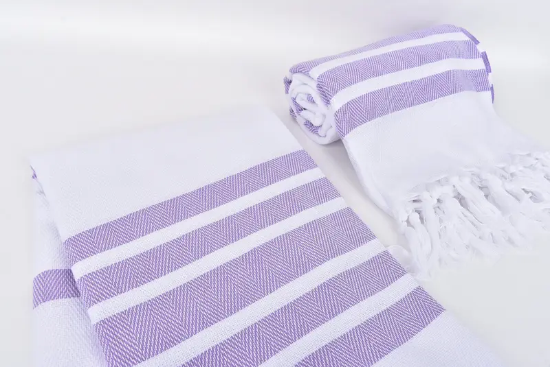 Organic towel, Turkish bath towel, Bachelorette Favor, Traditional Turkish peshtemal for hammam, Custom Wedding Gifts, 68x36 Cotton Chevron Towel - 7