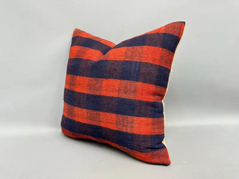 18x18 Red Pillow Cover, Pillow for Couch, Wholesale Cushion Case, Interior Designer Pillow, Pillow Case, Handmade Kilim Cushion - 3
