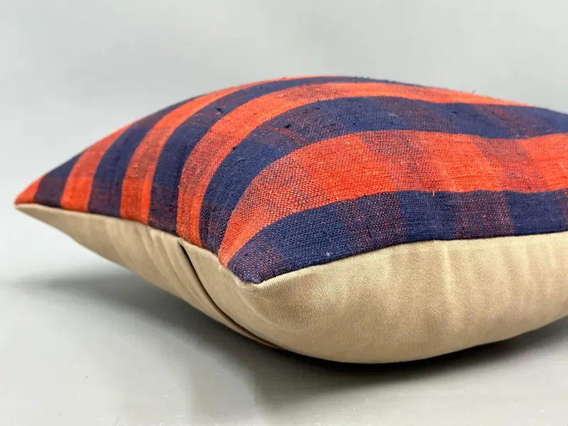 18x18 Red Pillow Cover, Pillow for Couch, Wholesale Cushion Case, Interior Designer Pillow, Pillow Case, Handmade Kilim Cushion - 6