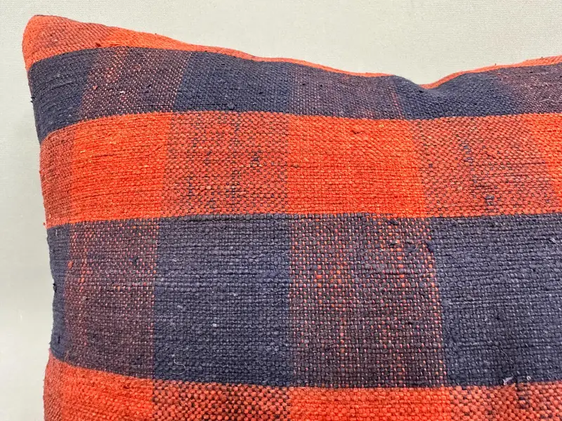 18x18 Red Pillow Cover, Pillow for Couch, Wholesale Cushion Case, Interior Designer Pillow, Pillow Case, Handmade Kilim Cushion - 5