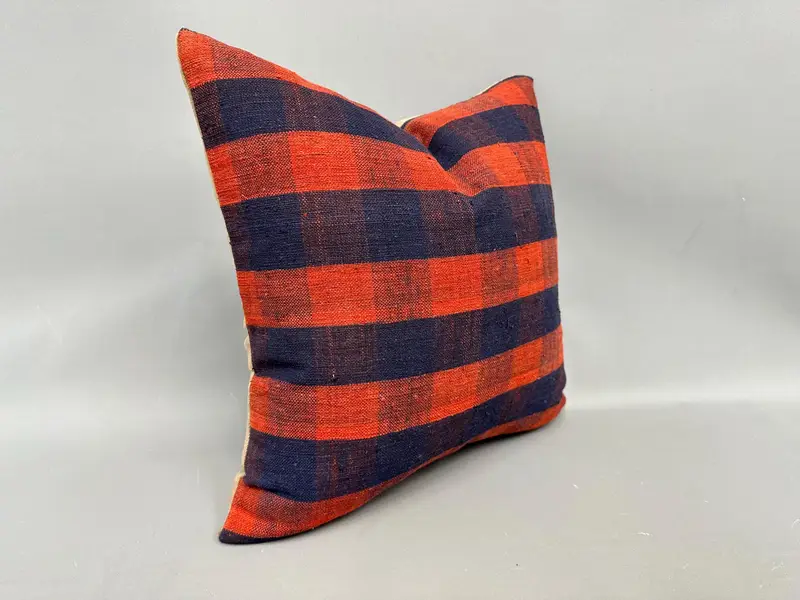 18x18 Red Pillow Cover, Pillow for Couch, Wholesale Cushion Case, Interior Designer Pillow, Pillow Case, Handmade Kilim Cushion - 2