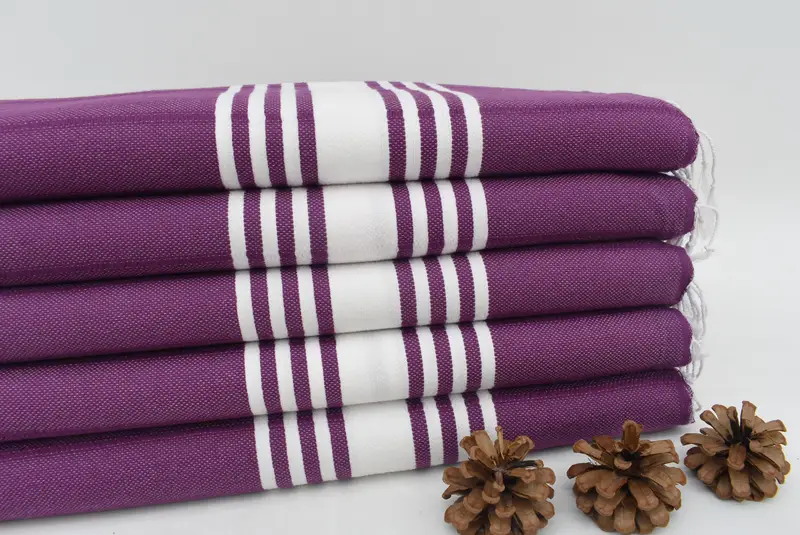 Wedding Favors, Spa Towel, Personalised Gift, Gift For Him, Personalized Wedding Gift, Handwoven Turkish Towel, 70x40 Cotton Striped Towel - 2