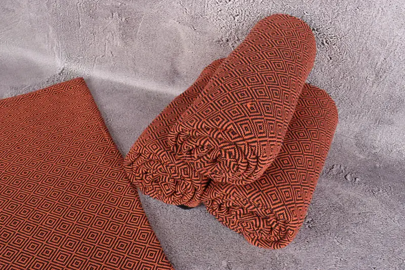 Turkish Towel Beach, Unique Turkish towel with custom embroidery USA, Peshtemal, Absorbent Turkish towel, Summer Gift, 70x40 Cotton Diamond Towel - 8