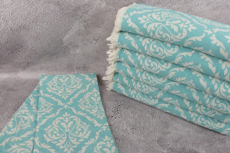 Turkish Beach Towel Personalized, Best Friend Christmas Gift, Turkish beach towel, Bath towel, 68x36 Cotton Baroque Towel, Lightweight Turkish towel - 3