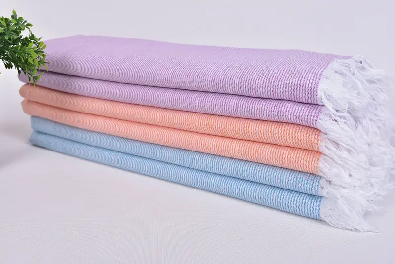 Favores de ducha de novia, toalla fouta, regalo familiar, toalla a rayas de algodón de 70x40, regalos de despedida de soltera, toalla antibacteriana turca Peshtemal - 3