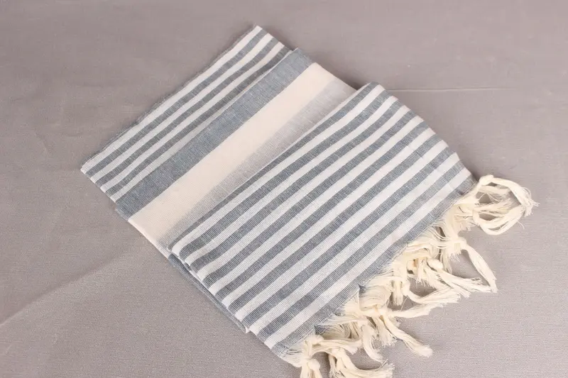 Personalized Wedding Gift, Quick-Dry Beach Towel, 70x40 Cotton Striped Towel, House Warming Gift, Florida Bachelorette Party Favors, Bachelor Gifts - 7