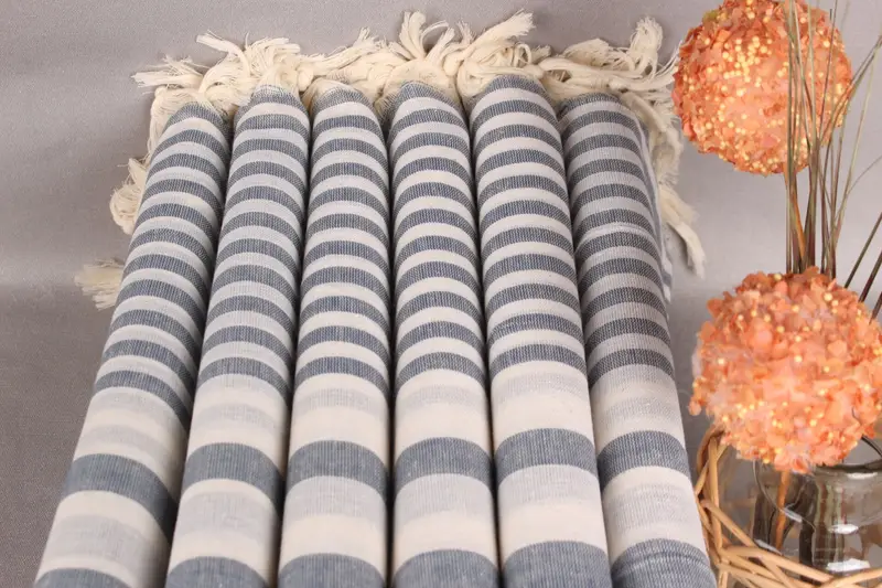 Personalized Wedding Gift, Quick-Dry Beach Towel, 70x40 Cotton Striped Towel, House Warming Gift, Florida Bachelorette Party Favors, Bachelor Gifts - 3