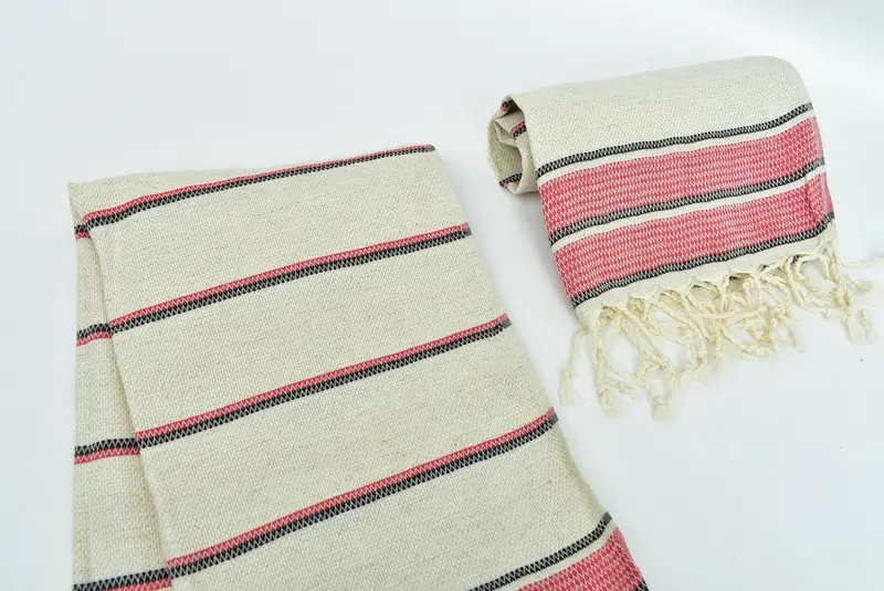 Custom Turkish Towel, Turkish Hand Towel, 40x20 Linen Striped Towel, Boyfriend Gift, Turkish Tea Towel, Turkish Towel Hand Towel, Customized Towels - 7