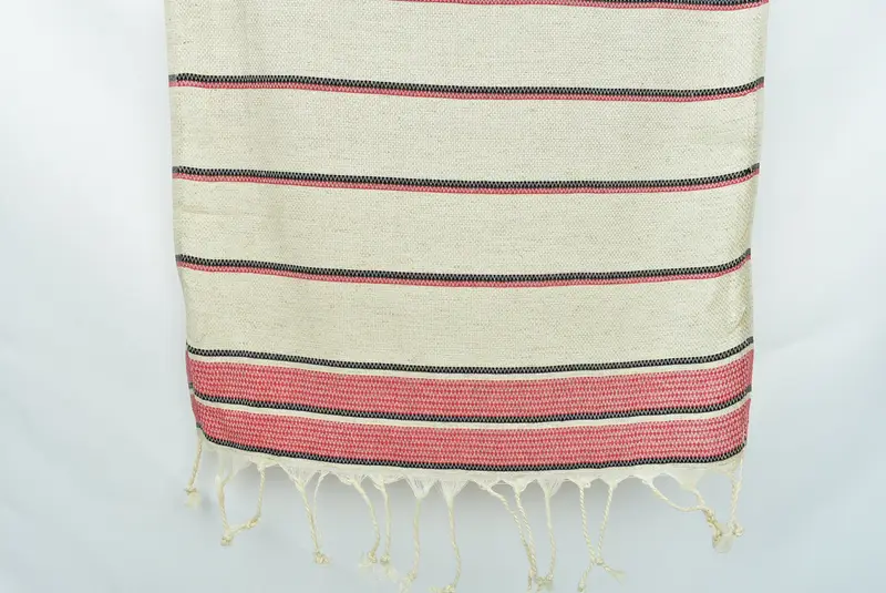 Custom Turkish Towel, Turkish Hand Towel, 40x20 Linen Striped Towel, Boyfriend Gift, Turkish Tea Towel, Turkish Towel Hand Towel, Customized Towels - 8