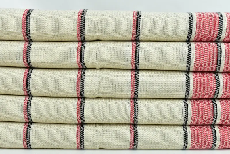 Custom Turkish Towel, Turkish Hand Towel, 40x20 Linen Striped Towel, Boyfriend Gift, Turkish Tea Towel, Turkish Towel Hand Towel, Customized Towels - 2