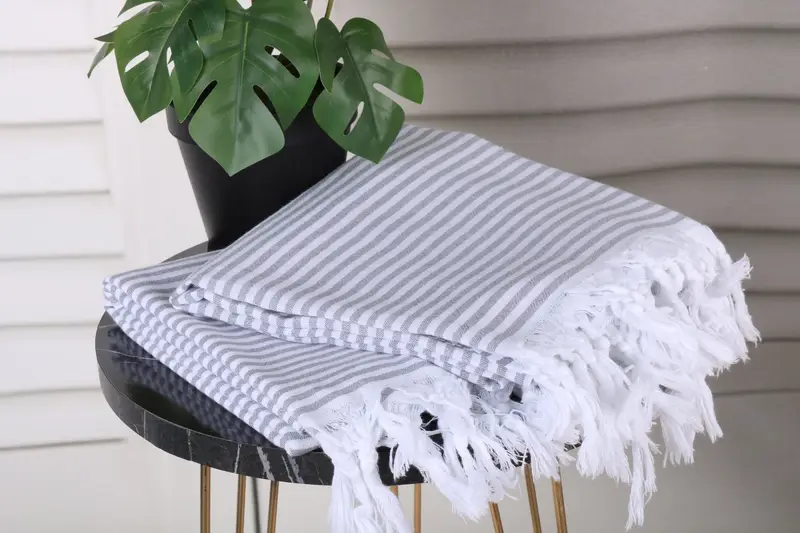 Turkish bath towel, Personalized Gift, Maid Of Honor Gift, Personalized Gifts, 68x36 Cotton Striped Towel, Bachelorette Party Gifts For Bride - 3
