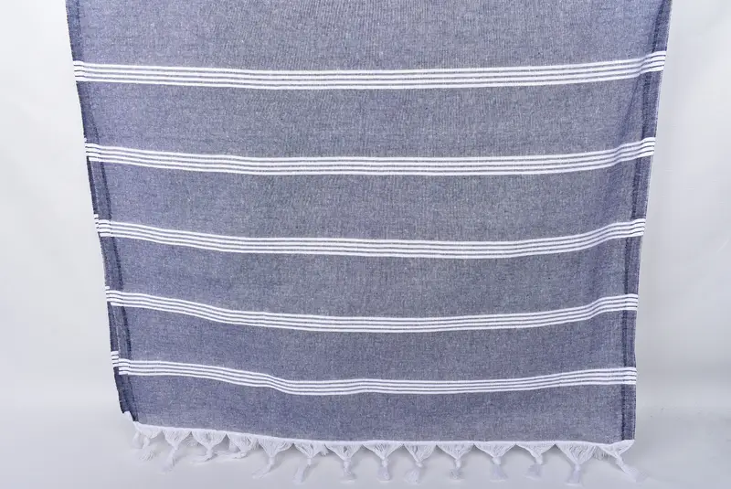 Bachelorette Party Favor, Beach Theme Wedding Gift, Scarf Towel, Summer Gift Ideas, 70x30 Cotton Striped Towel, Bath towel, Soft towel, Travel towel - 8