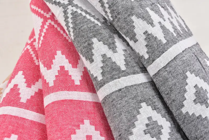 Absorbent towel, Bachelorette Party Gift, Personalized Wedding Gift, Anniversary Gift For Her, Custom Wedding Towel, 68x40 Cotton Aztec Towel - 5
