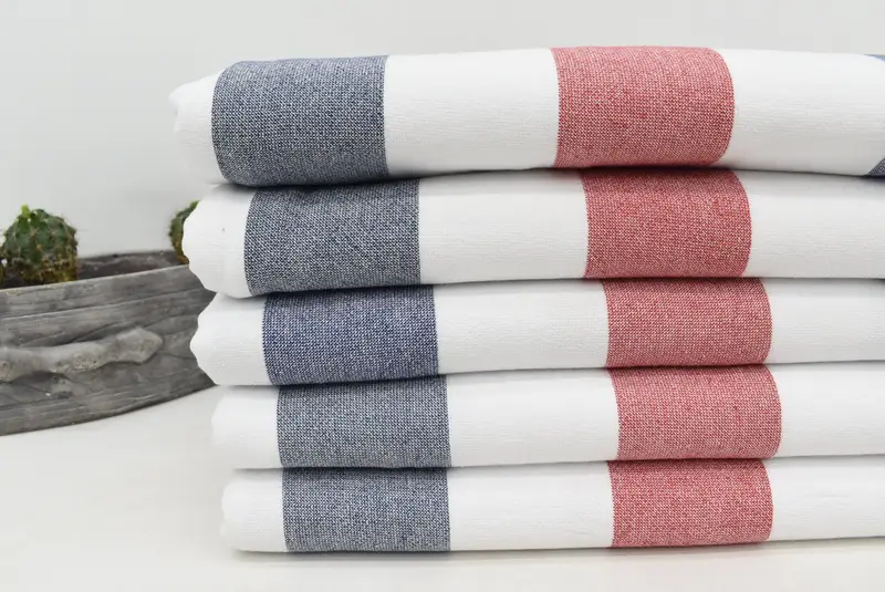 64x36 Cotton Striped Terry Towel, Travel towel, Custom Wedding Gift, Beach Towel Bulk, Handwoven Turkish bath towel, Xmas Gifts, Custom Towel Beach - 2