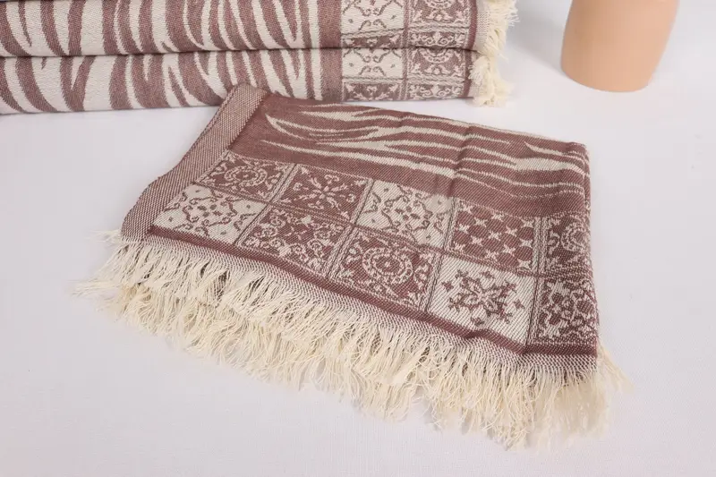 Turkish Towel Hand Towel, Towel With Name, Bridesmaid Gifts, Gift For The Home, Wedding Favors, Home Decor Towel, 28x20 Cotton Striped Towel - 5