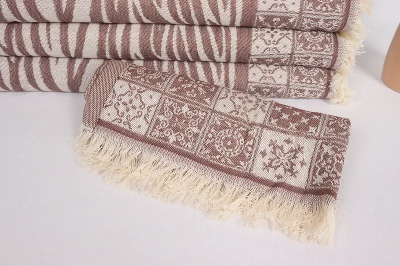 Turkish Towel Hand Towel, Towel With Name, Bridesmaid Gifts, Gift For The Home, Wedding Favors, Home Decor Towel, 28x20 Cotton Striped Towel - 4
