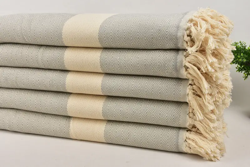 Custom Blanket, Bachelorette Large Towel, 92x80 Cotton Diamond Towel, Bedspread, Bedspread Quenn, Turkish Blanket, Family Gift Basket - 3