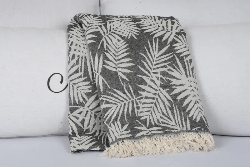 Christmas Tablecloth, Turkish Blanket, Bridal Shower Gift, Organic Throw, Monogram Blanket, Christmas Favors, 100x80 Cotton Floral Patterned Towel - 7