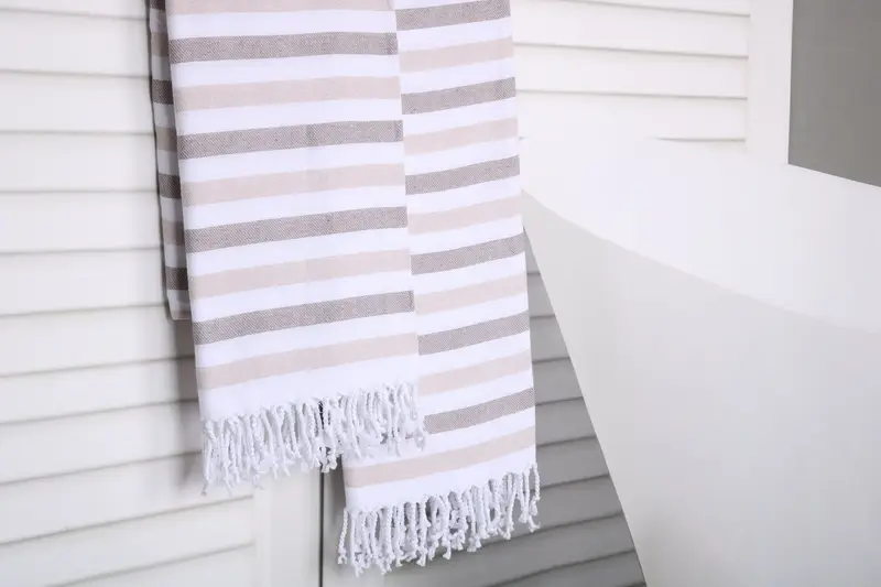 Custom Wedding Gift, Wedding Towel, Personalized Bridesmaid Gift, Custom Wedding Gifts, Decorative Towel, 70x40 Cotton Striped Towel, Bachelor Gift - 8