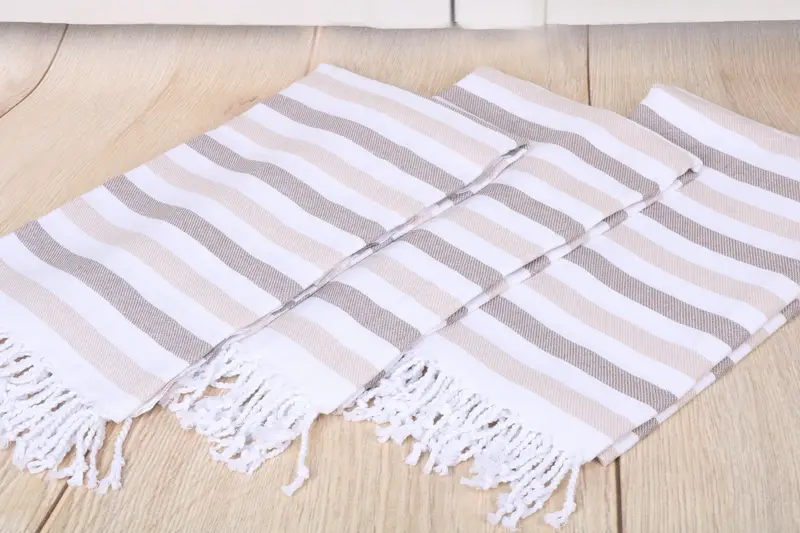 Custom Wedding Gift, Wedding Towel, Personalized Bridesmaid Gift, Custom Wedding Gifts, Decorative Towel, 70x40 Cotton Striped Towel, Bachelor Gift - 6