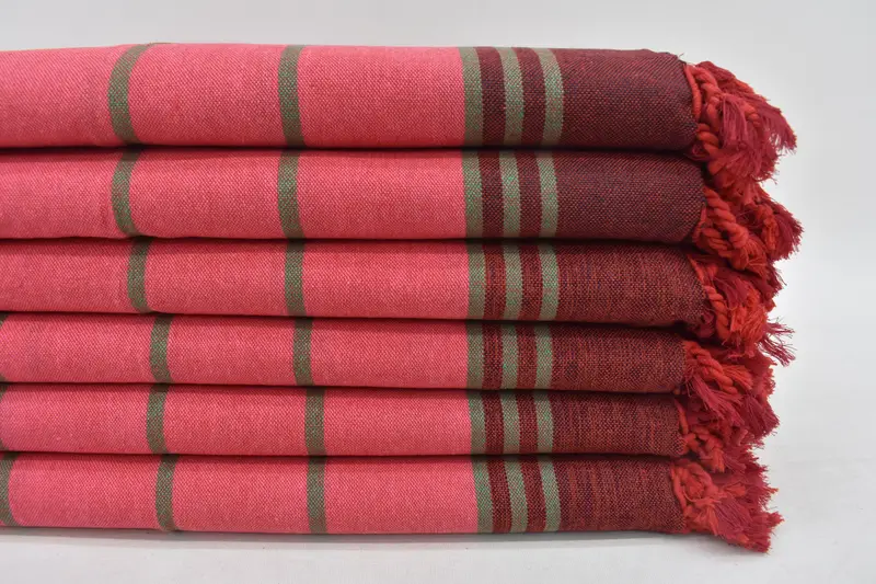 Thin towel, Monogram Beach Towel, 68x40 Cotton Striped Towel, Lightweight Turkish towel for beach, Gift For Best Friend, Bridal Shower Gift - 1
