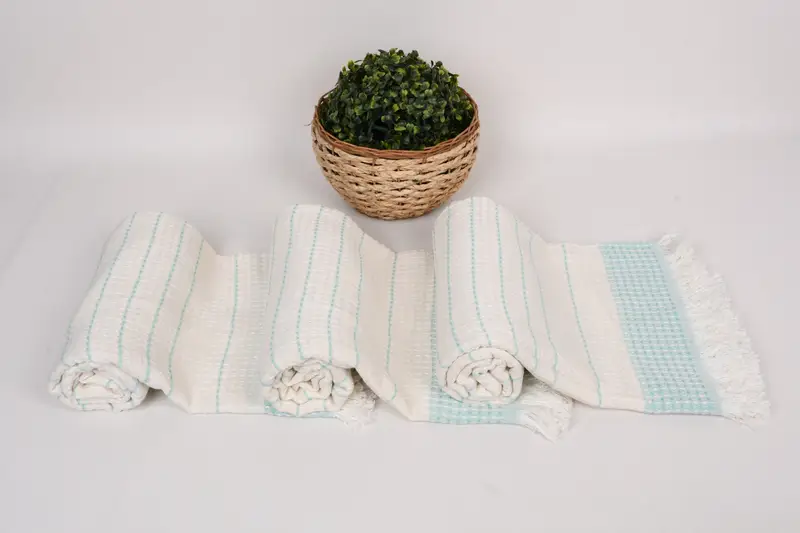 Turkish towel bulk order for wedding gifts, Soft towel, 70x40 Cotton Waffle Towel, Gift For Him, Bridesmaid Favors, Personalized Wedding Gift - 8