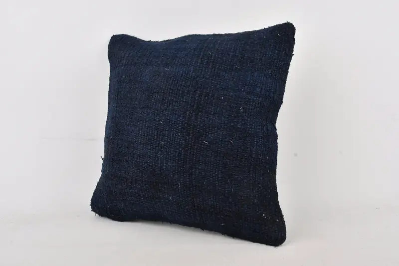 Vintage Kilim Pillow, 14x14 Purple Pillow, Vintage Pillow, Kilim Pillow Cover, Wool Kilim Pillow Cushion Cover, Cushion Case - 3