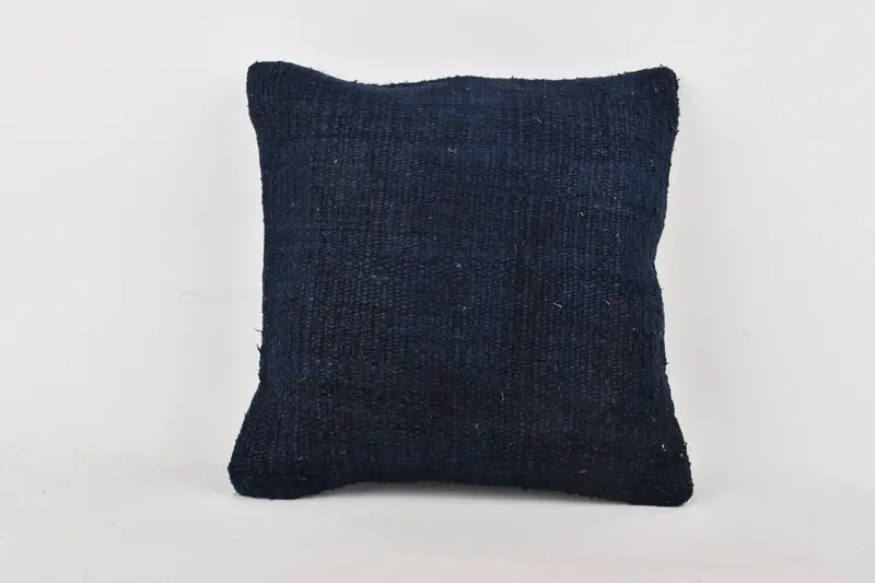 Vintage Kilim Pillow, 14x14 Purple Pillow, Vintage Pillow, Kilim Pillow Cover, Wool Kilim Pillow Cushion Cover, Cushion Case - 1