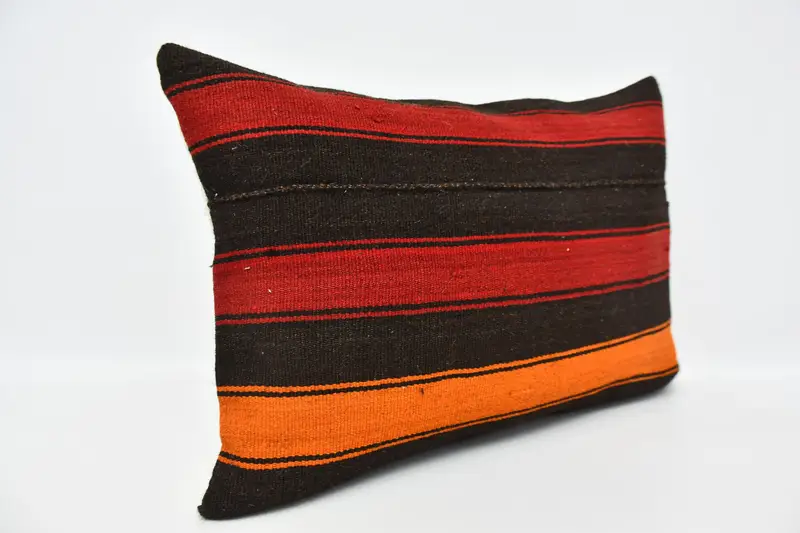 20x28 Brown Pillow Sham, Gift Pillow, Vintage Kilim Pillow, Toss Pillow Sham, Christmas Cushion Cover, Pillow for Sofa, Pillow Cover - 3