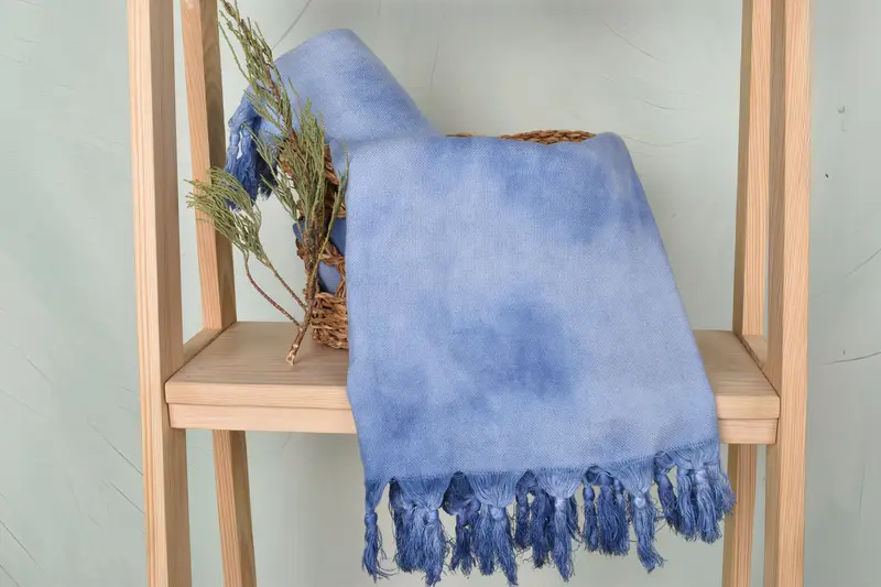 Summer Gift Ideas, 64x40 Cotton Tie Dye Towel, Lightweight Turkish towel, Baby Boy Gift, Gifts For Him, Monogram Beach Towel, Turkish Bath Towel Set - 5