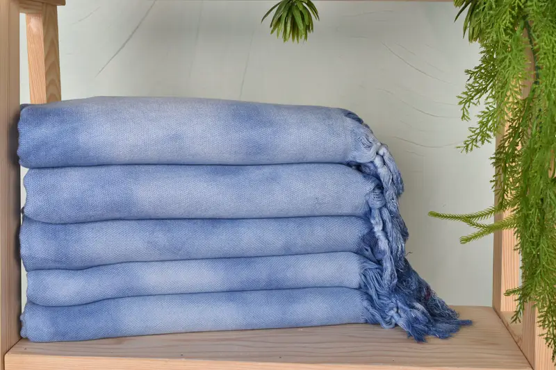 Summer Gift Ideas, 64x40 Cotton Tie Dye Towel, Lightweight Turkish towel, Baby Boy Gift, Gifts For Him, Monogram Beach Towel, Turkish Bath Towel Set - 3
