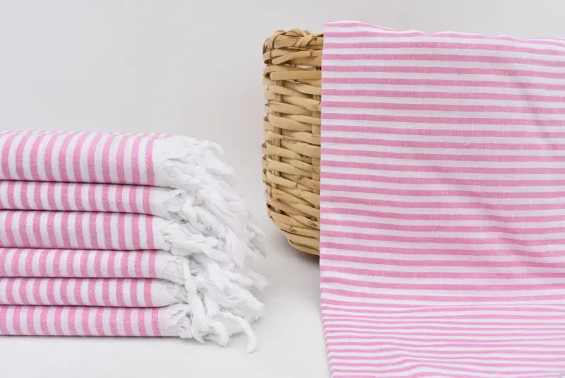 Personalized Gift, Anniversary Gift For Her, Bridesmaid Gift Towel, Bachelorette Party Gifts, Customized Turkish Towel, 68x36 Cotton Striped Towel