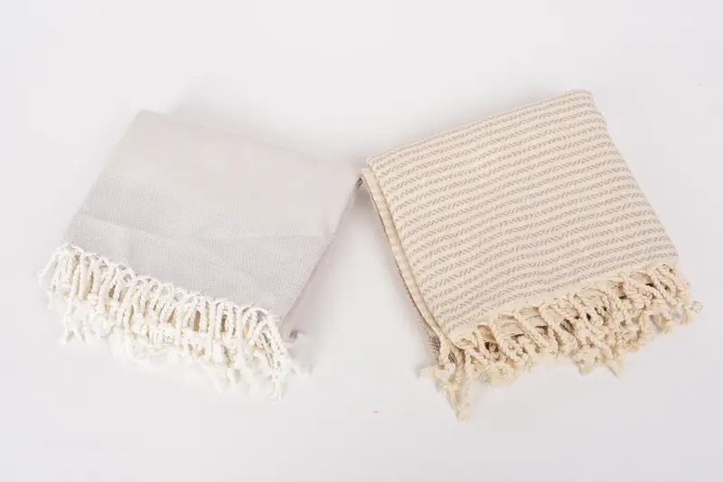 Memorial Gift, Fouta towel, 70x40 Cotton Set of 10 Towel, Thin and lightweight Turkish peshtemal, Bridesmaid Gift, Monogrammed Beach Towel - 6