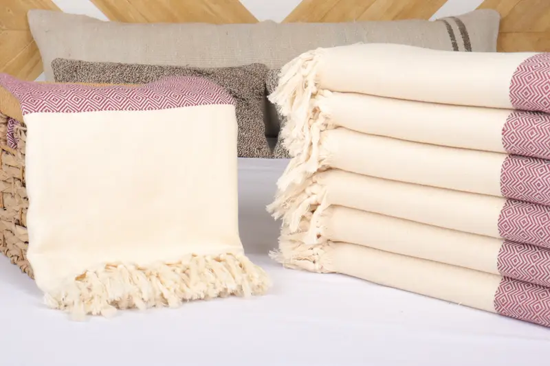 Custom Wedding Gift From Bridesmaid, Wedding Favors, Personalized Home Gift Wedding, Woven Throw Blanket, Housewarming Gift, Embroidery Bedspread - 4