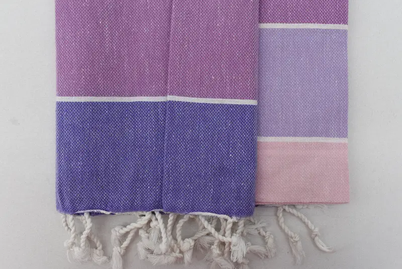 Custom Wedding Gifts, Organic Beach Towel, 70x40 Cotton Striped Towel, Bachelor Towel, Beach Towel Bulk, Thin towel, Best Friend Gift Ideas - 4