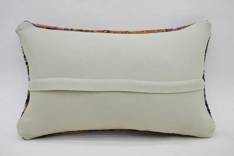 Nautical Throw Pillow Cover, 12x20 Orange Cushion Case, Vintage Pillow, Gift Pillow, Boho Pillow, Cushion Cover, Designer Throw Cushion Case - 6