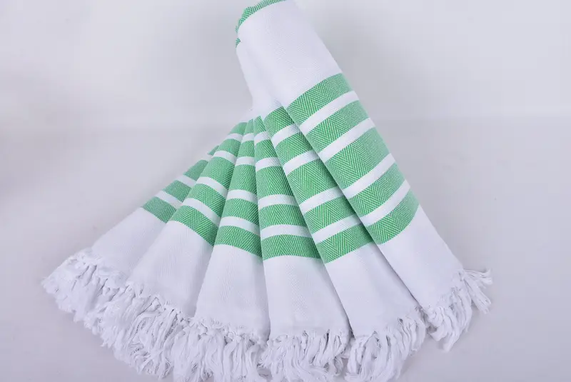 Turkish Towel Beach, 70x40 Cotton Herringbone Towel, Lightweight towel, Soft towel, Yoga Towel, Turkish fouta towel for outdoor use, Bachelor Gift - 4