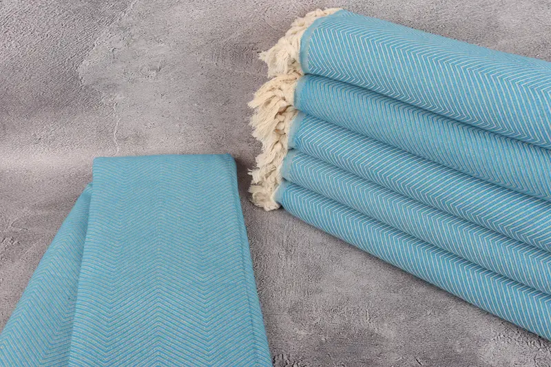 Bridesmaid Gifts, 84x68 Cotton Zig zag Towel, Personalized Blanket, Throw Blanket Couch, Wedding Gift Customized Blanket, Customized Throw Blankets - 2