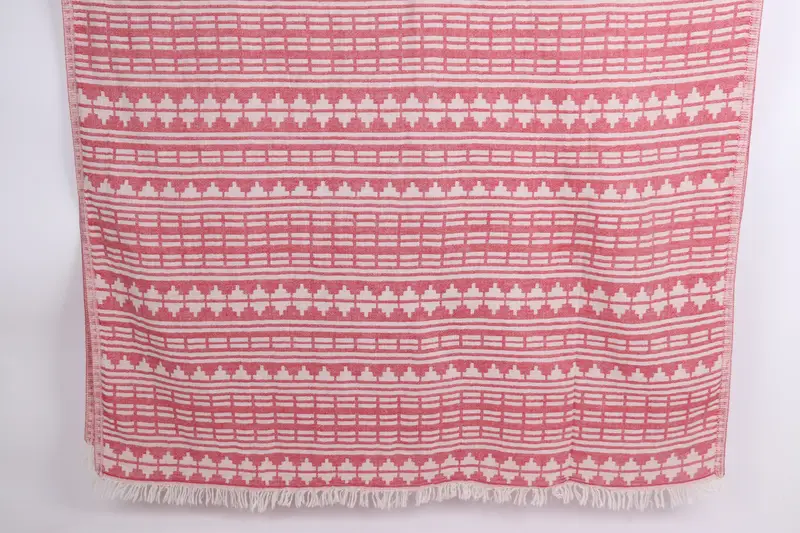 Bridal Shower Favors, 70x40 Cotton Kilim Design Towel, Bridal Party Gifts, Home Decor Gifts, Arizona Bachelorette Party Favors, Turkish Towel USA - 1