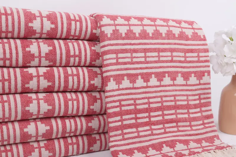 Bridal Shower Favors, 70x40 Cotton Kilim Design Towel, Bridal Party Gifts, Home Decor Gifts, Arizona Bachelorette Party Favors, Turkish Towel USA - 3