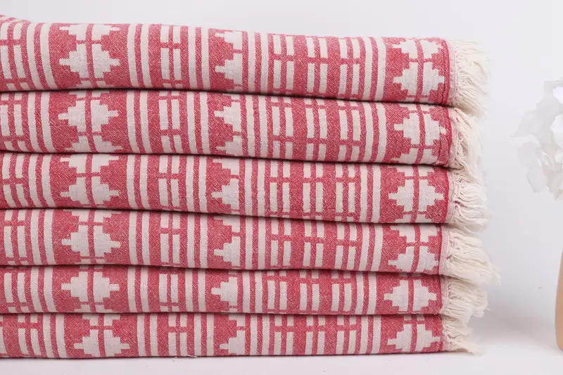 Bridal Shower Favors, 70x40 Cotton Kilim Design Towel, Bridal Party Gifts, Home Decor Gifts, Arizona Bachelorette Party Favors, Turkish Towel USA - 4