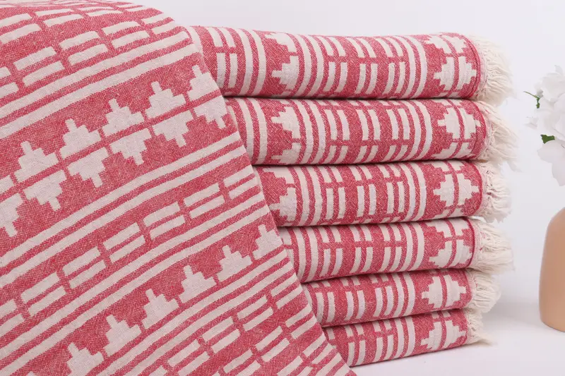 Bridal Shower Favors, 70x40 Cotton Kilim Design Towel, Bridal Party Gifts, Home Decor Gifts, Arizona Bachelorette Party Favors, Turkish Towel USA - 2